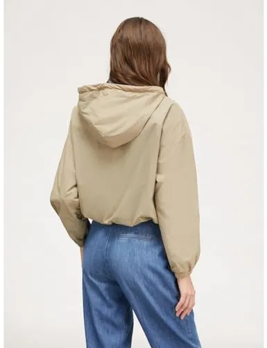 Motivi Kurze Nylonjacke beidseitig Jacke Wendejacke