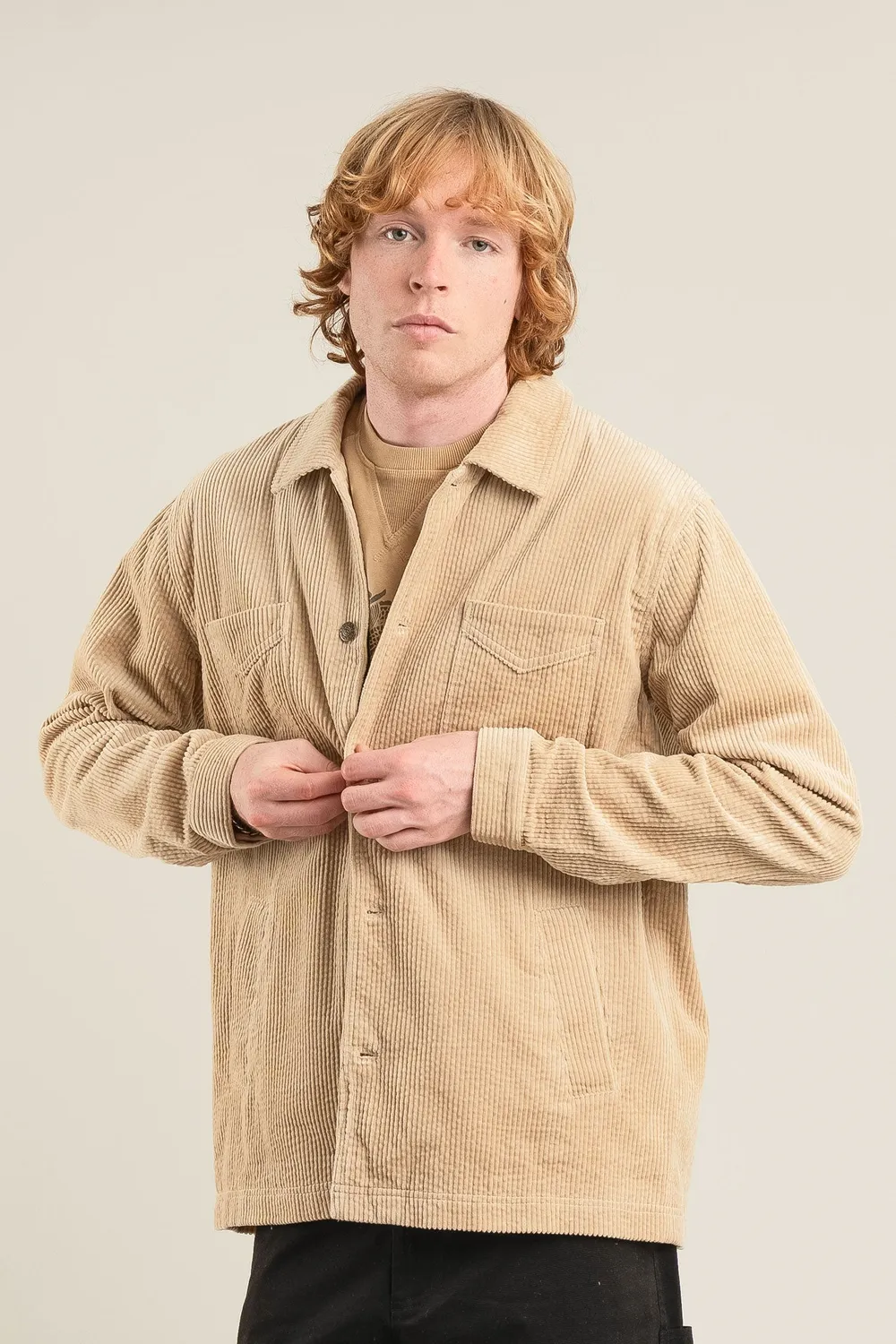 KOMODO STANLEY Cord-Jacke Croissant Bio-Baumwolle