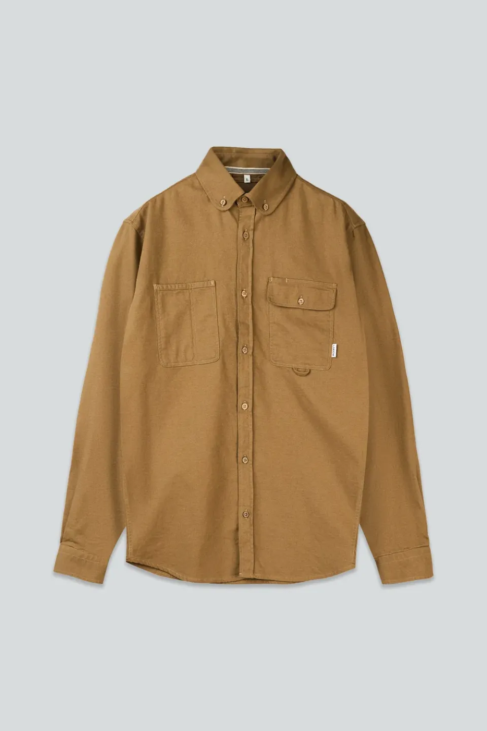 LAKOR Moleskin Shirt Hemd Kangaroo Bio-Baumwolle Brusttaschen