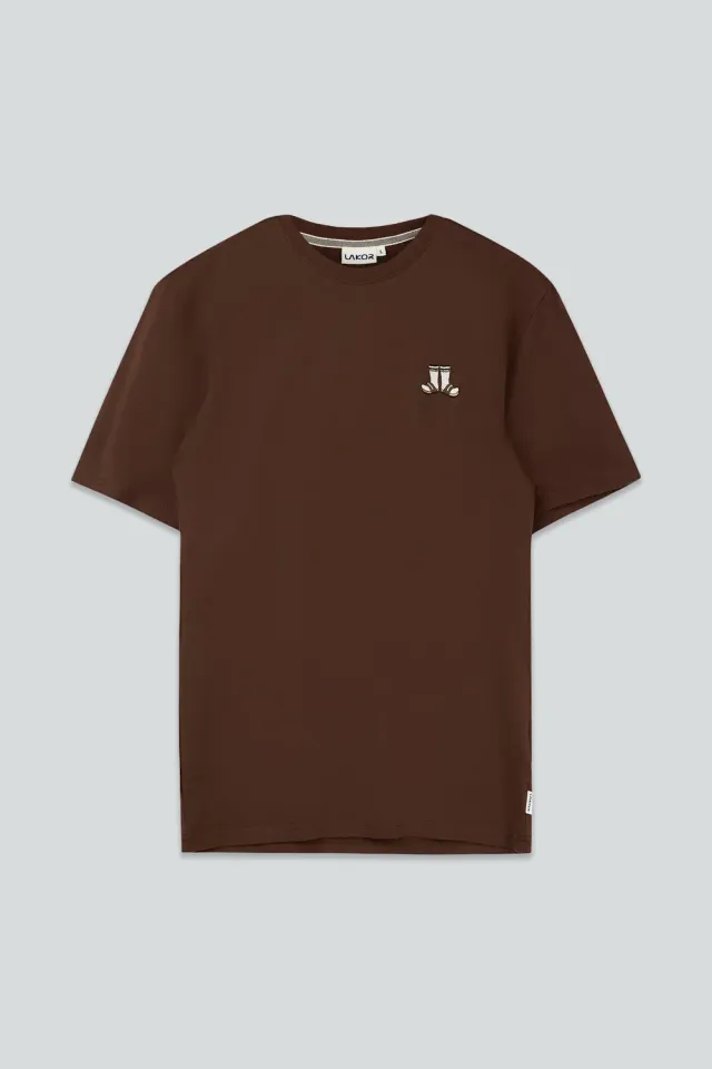 LAKOR Mini Socks & Sandals T-Shirt Chicory Coffee