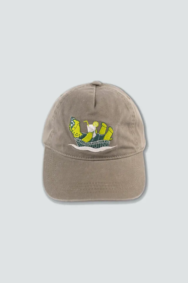 LAKOR Slow Flow Baseball Cap Army Bio-Baumwolle