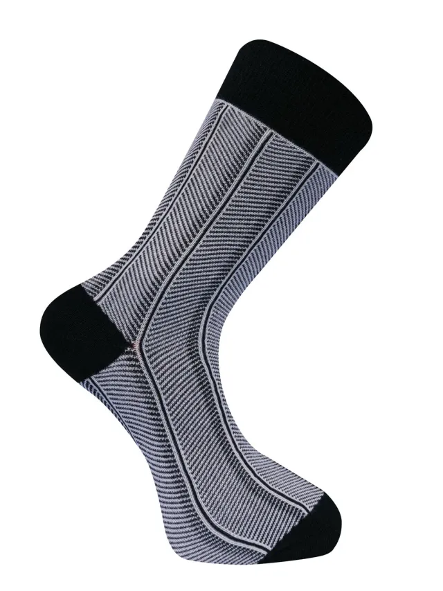 Komodo Herringbone Socken Mono Bio-Baumwolle