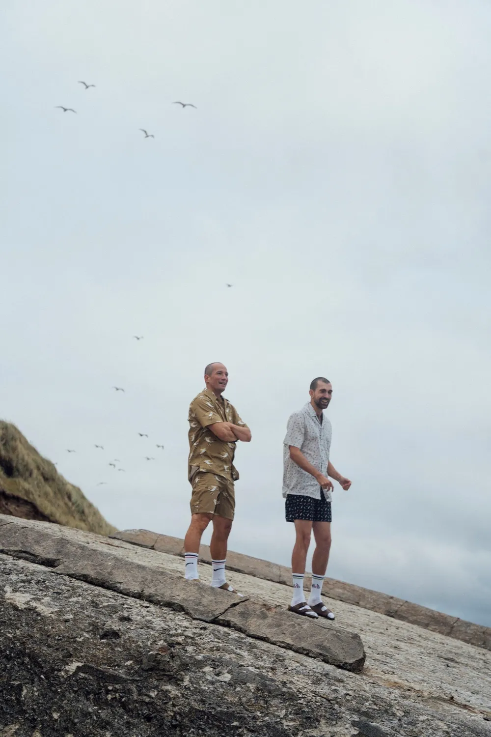LAKOR Sandpiper Shorts Starfish Bio-Baumwolle