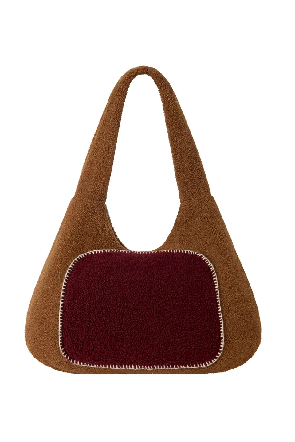 KOMODO Amaya Tasche Camel recyceltes Fleece
