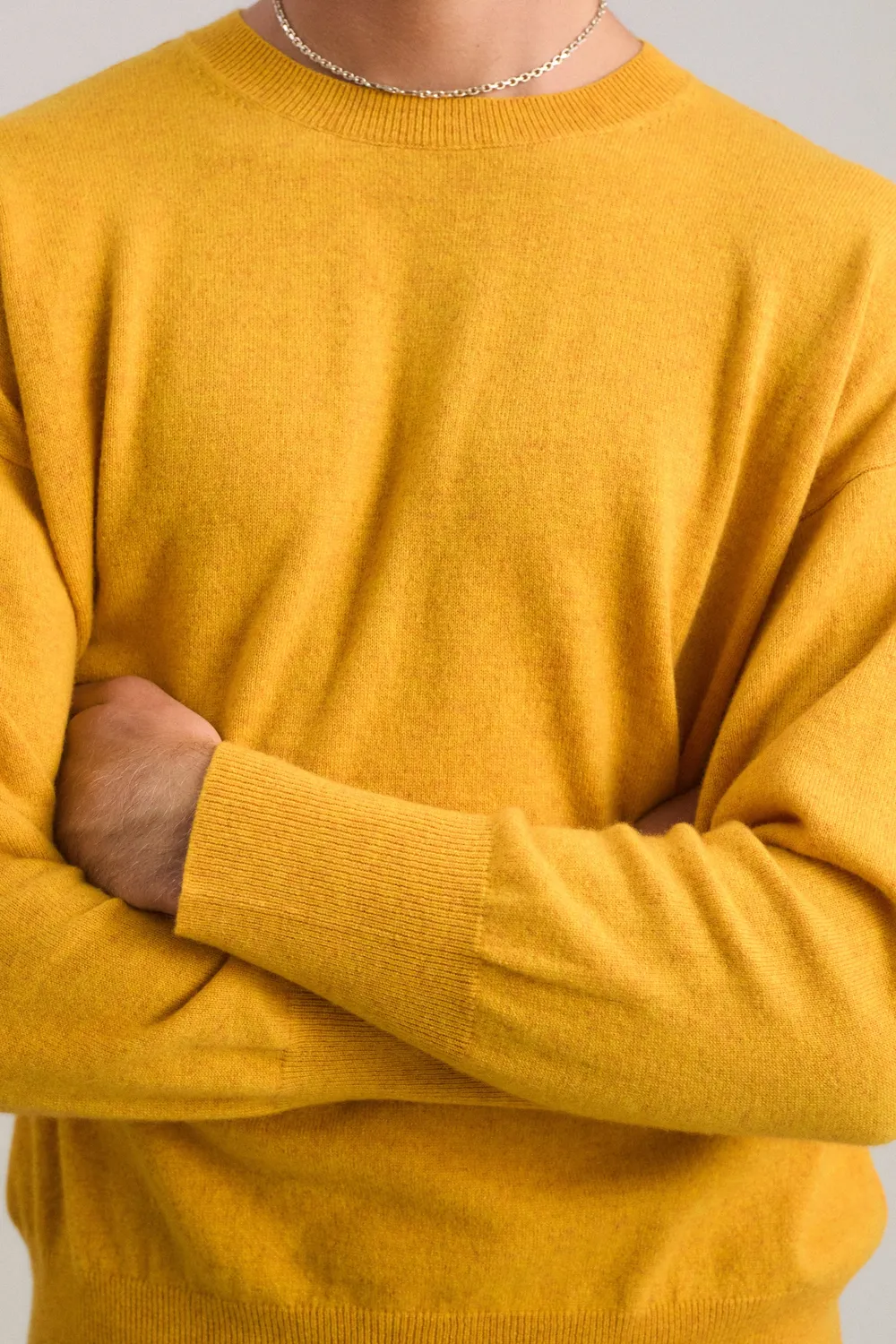 Oyuna Borte Sweater Pullover Amber Rundhals