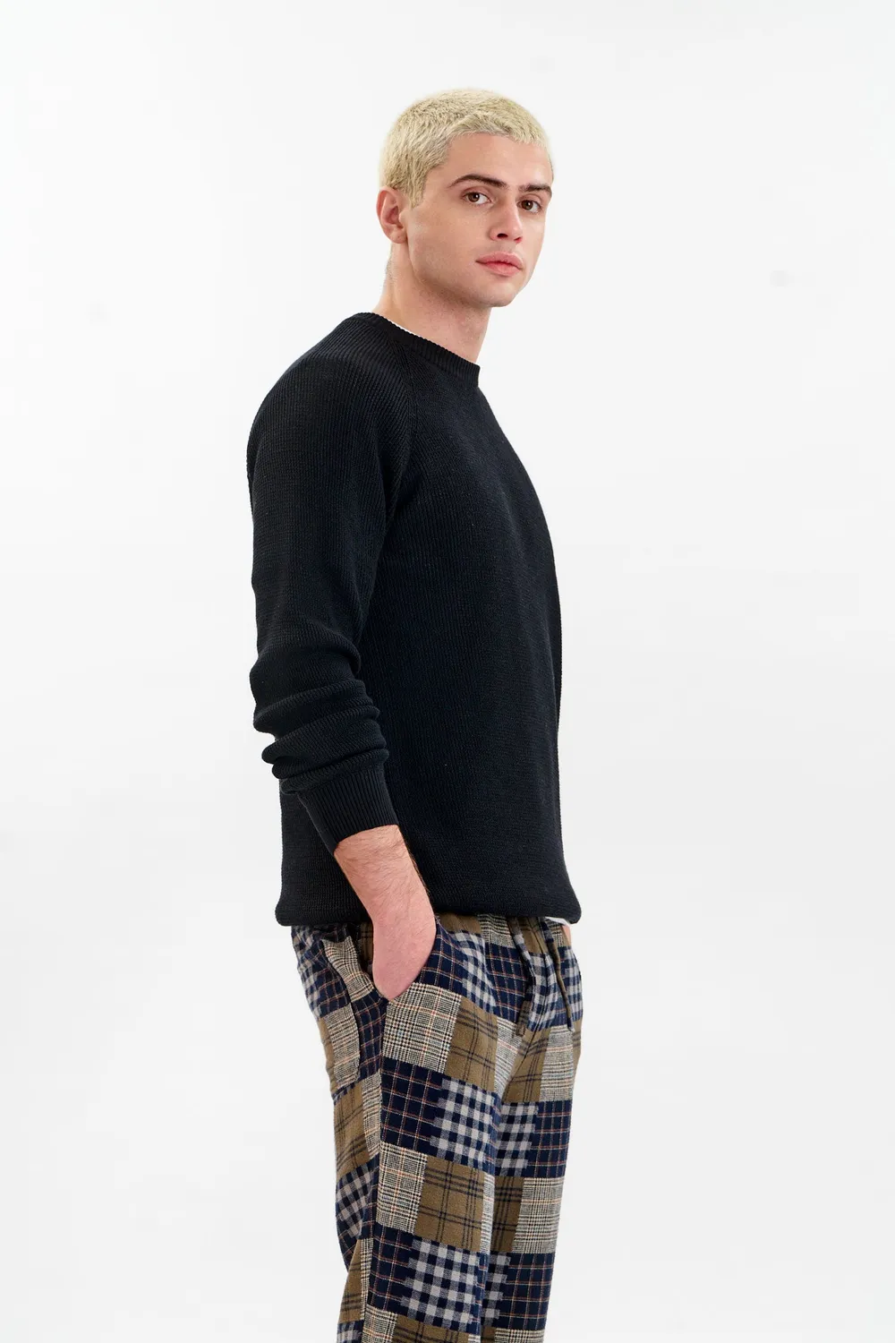 Komodo Fog Pullover Schwarz Bio-Baumwolle