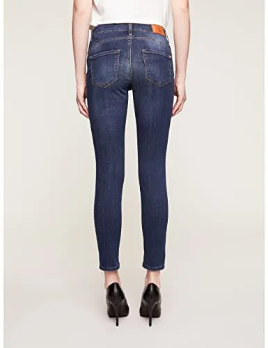 motivi Gisele Skinny-Jeans dunkelblau Push-up