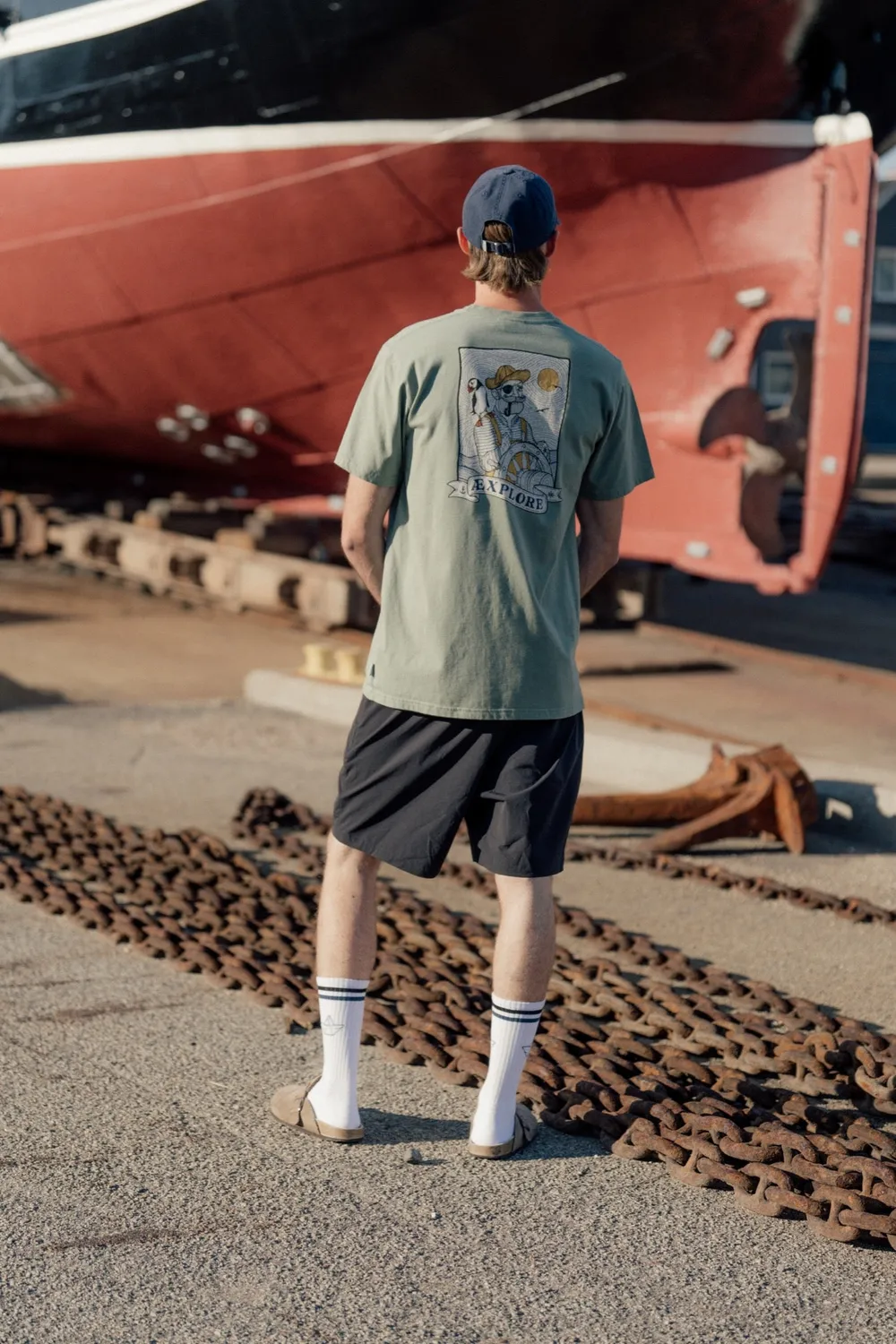 LAKOR Sea Parrot & Shipster T-Shirt Sea Spray Bio