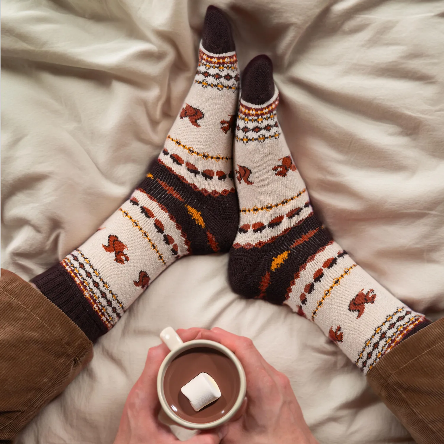 Polar Star Wintersocken Baumwolle Ekorn Unisex