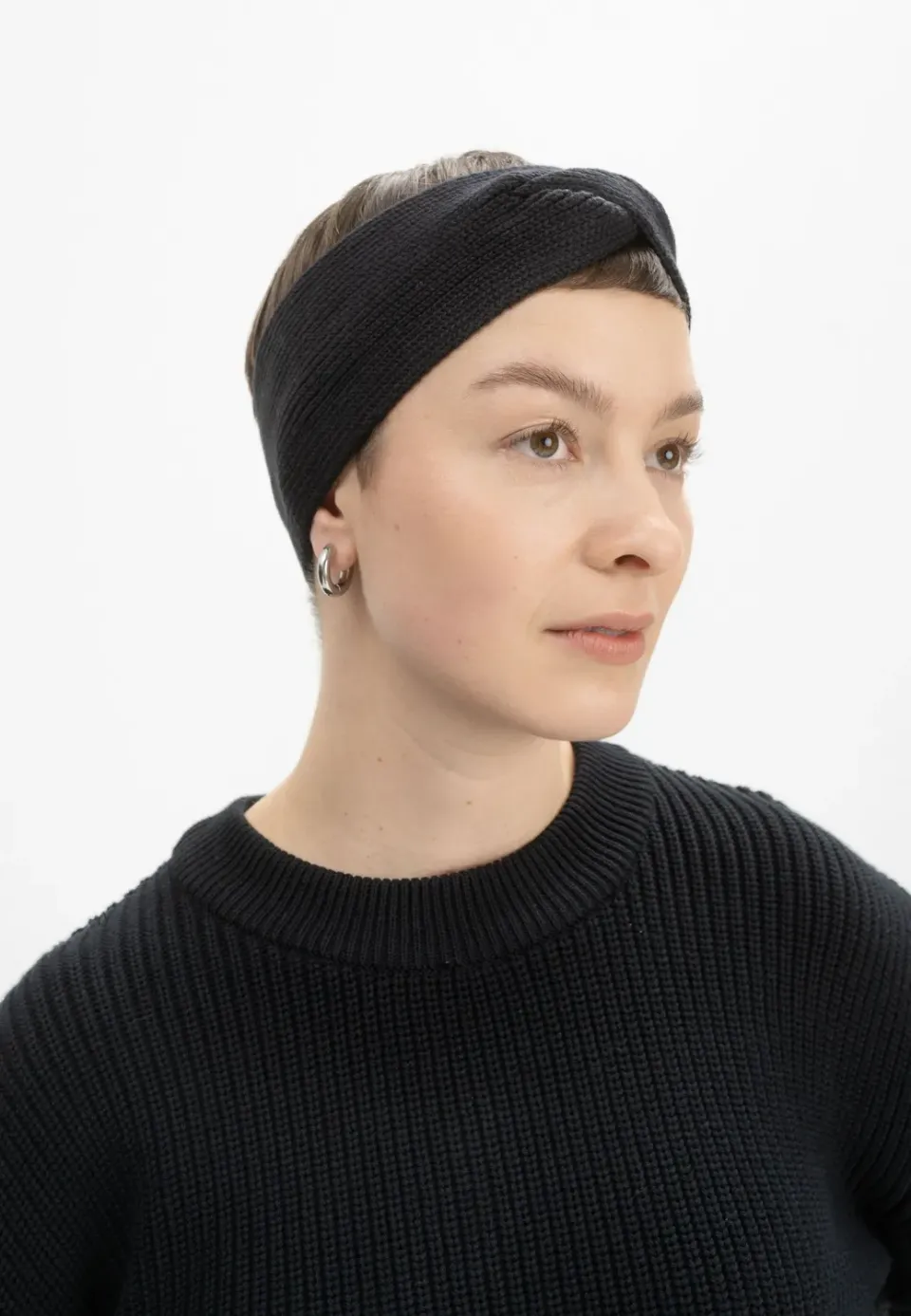 MELA MEENA Stirnband cloudy blue aus Bio-Baumwolle