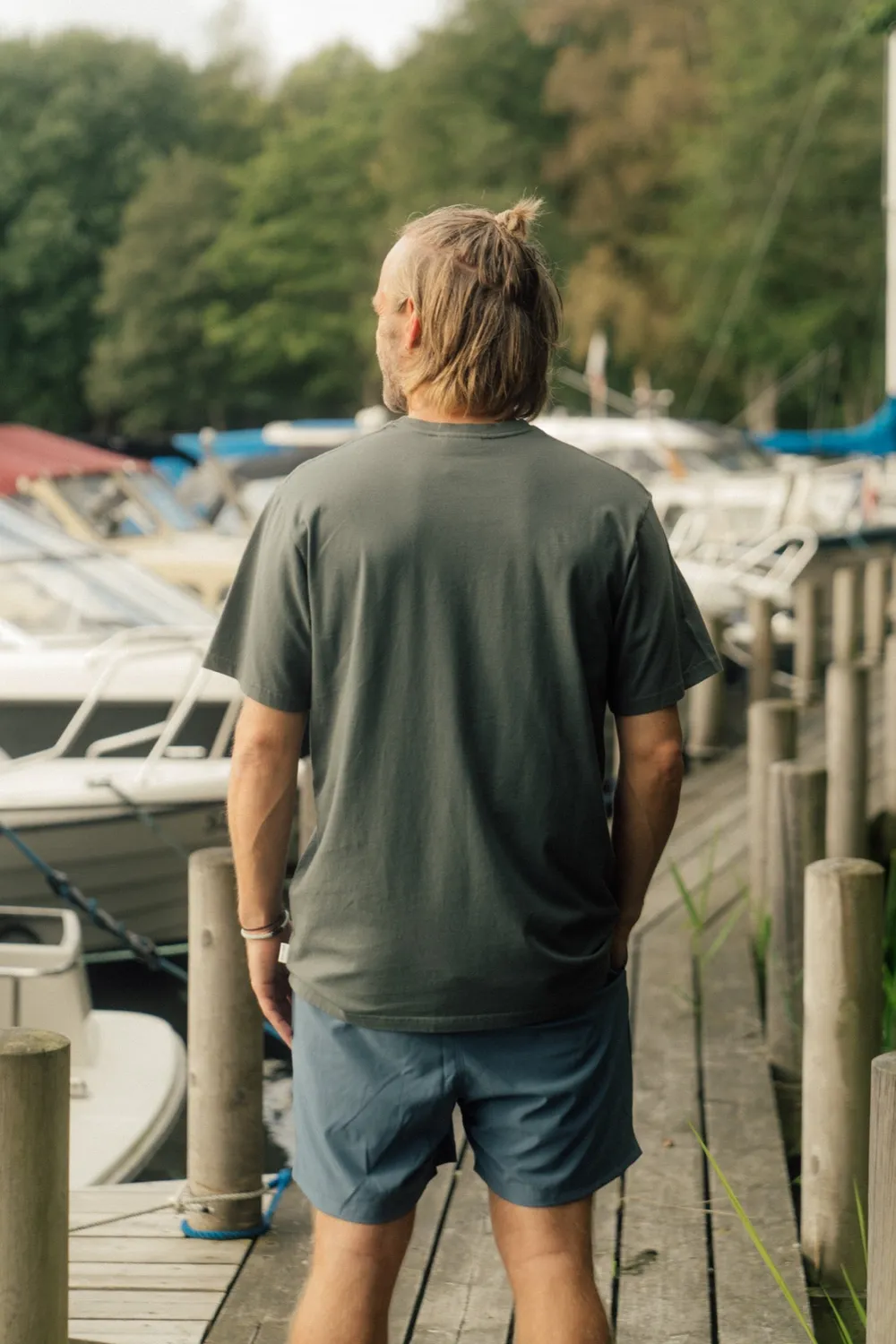 LAKOR Mini Fly Fish T-Shirt Urban Chic Bio-Baumwolle