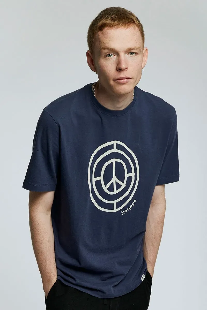 KOMODO SIGN OF TIMES T-Shirt Ink Bio-Baumwolle
