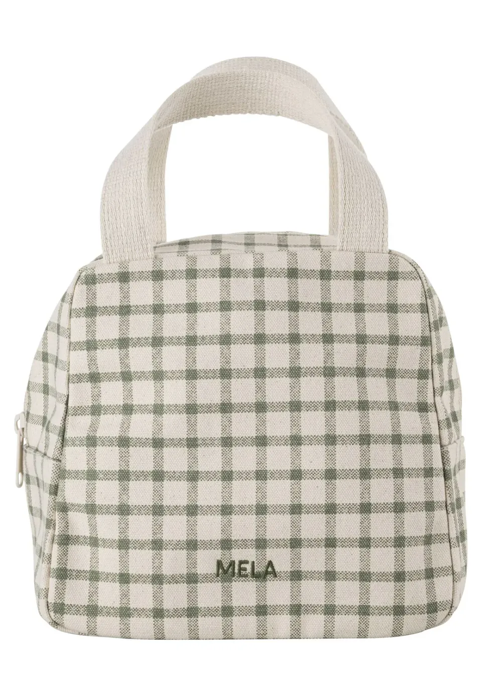 MELA JASMEET Kosmetiktasche medium greige schwarz