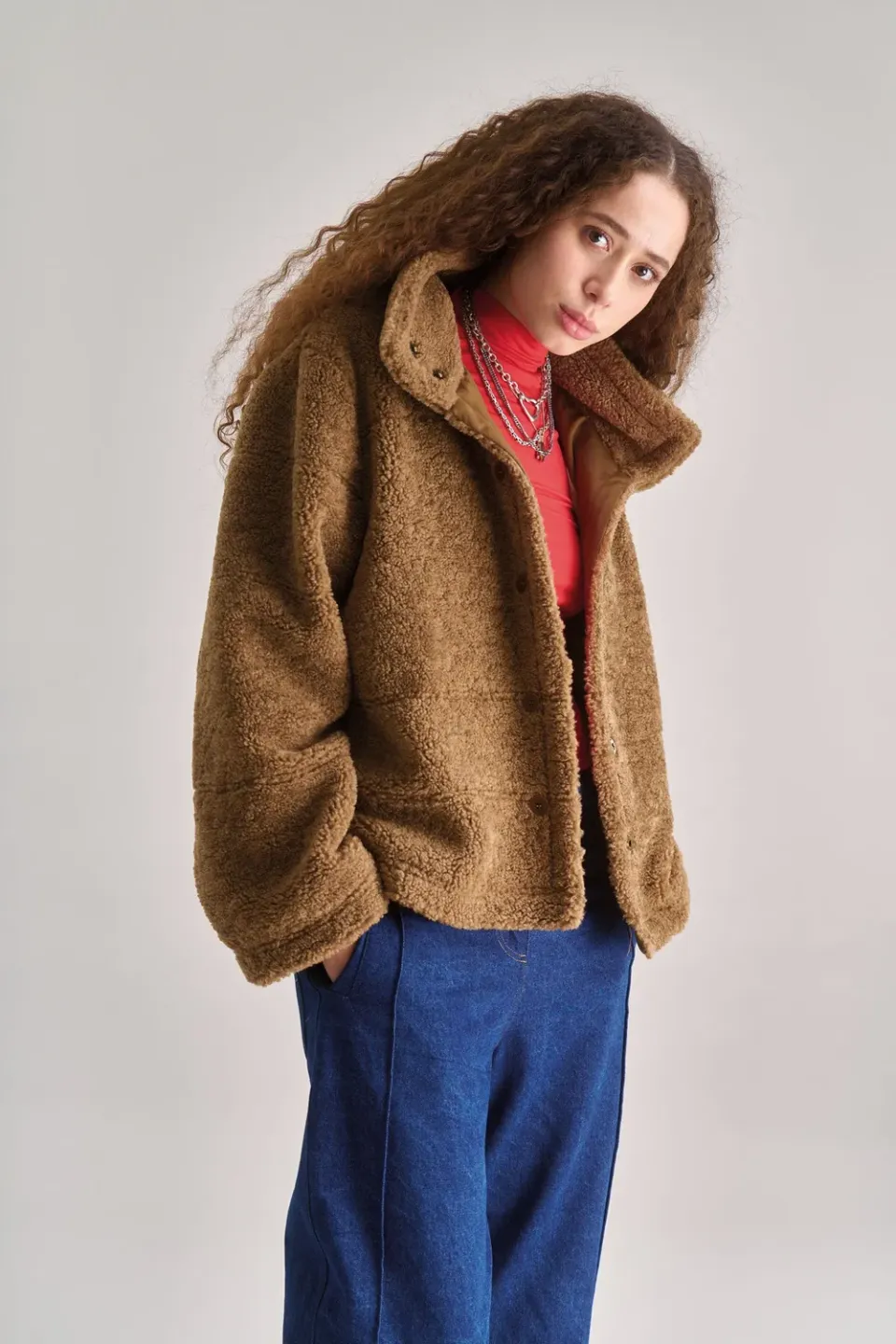 KOMODO ISOBEL Jacke Mink Recycling-PET
