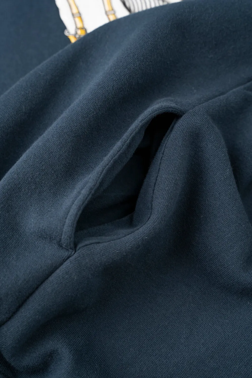 LAKOR Pier Pelican Hoodie Blau Bio-Baumwolle