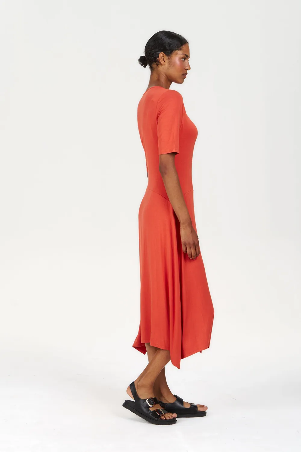 Komodo Pip Kleid Orange Modal mit Stretch