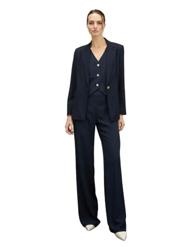 Motivi Blazer einreihig mit Knopf Damen fließend