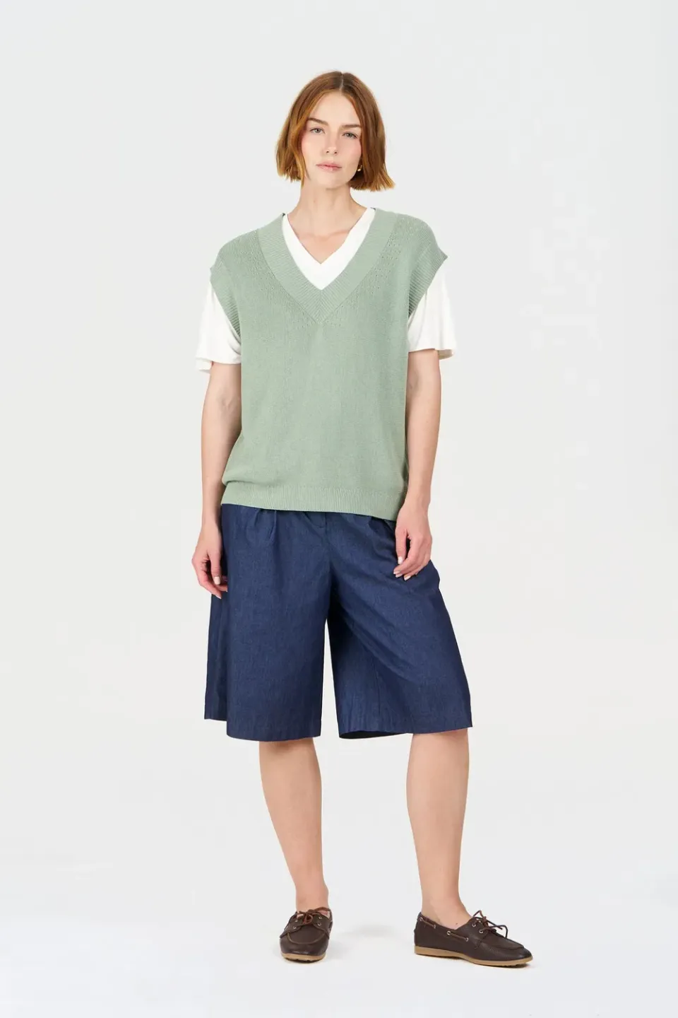 Komodo Liv Shorts Midwash Bio-Baumwolle