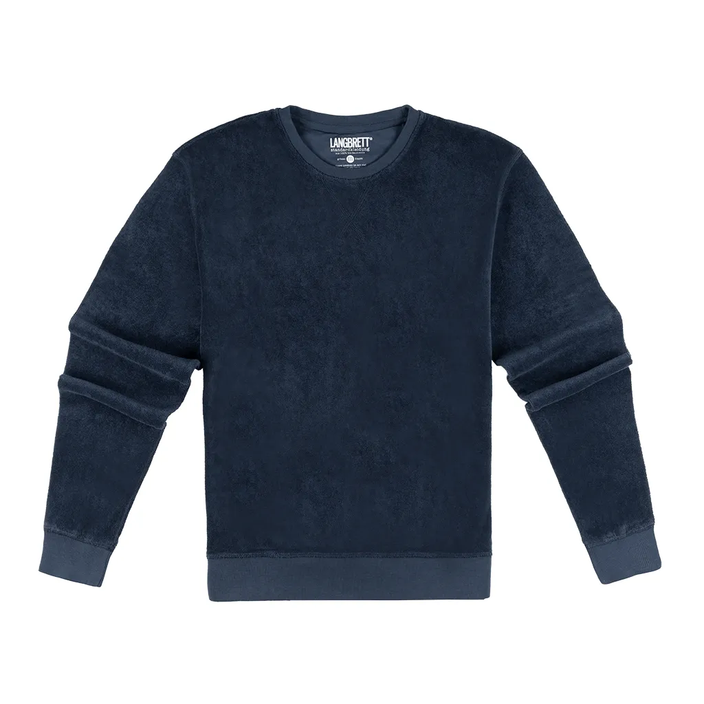Langbrett Frottee Sweater Damen Bio-Baumwolle