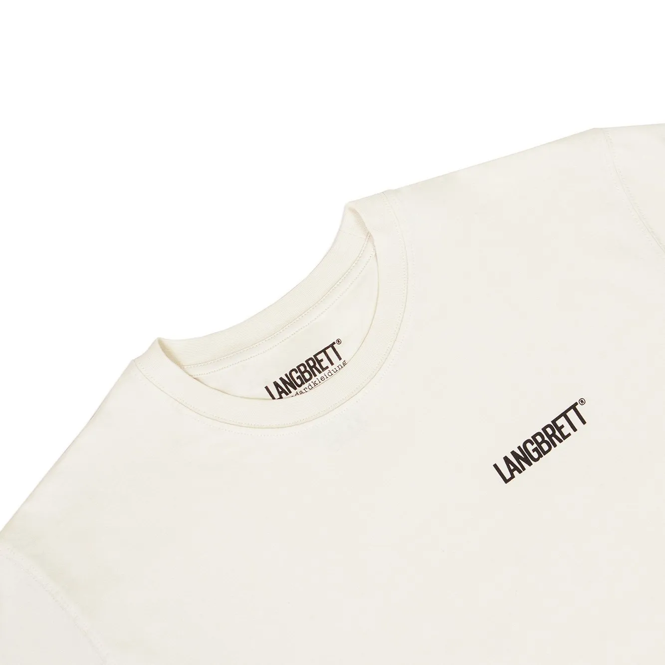 Langbrett HSD T-Shirt Bio-Baumwolle ecru 170g unisex