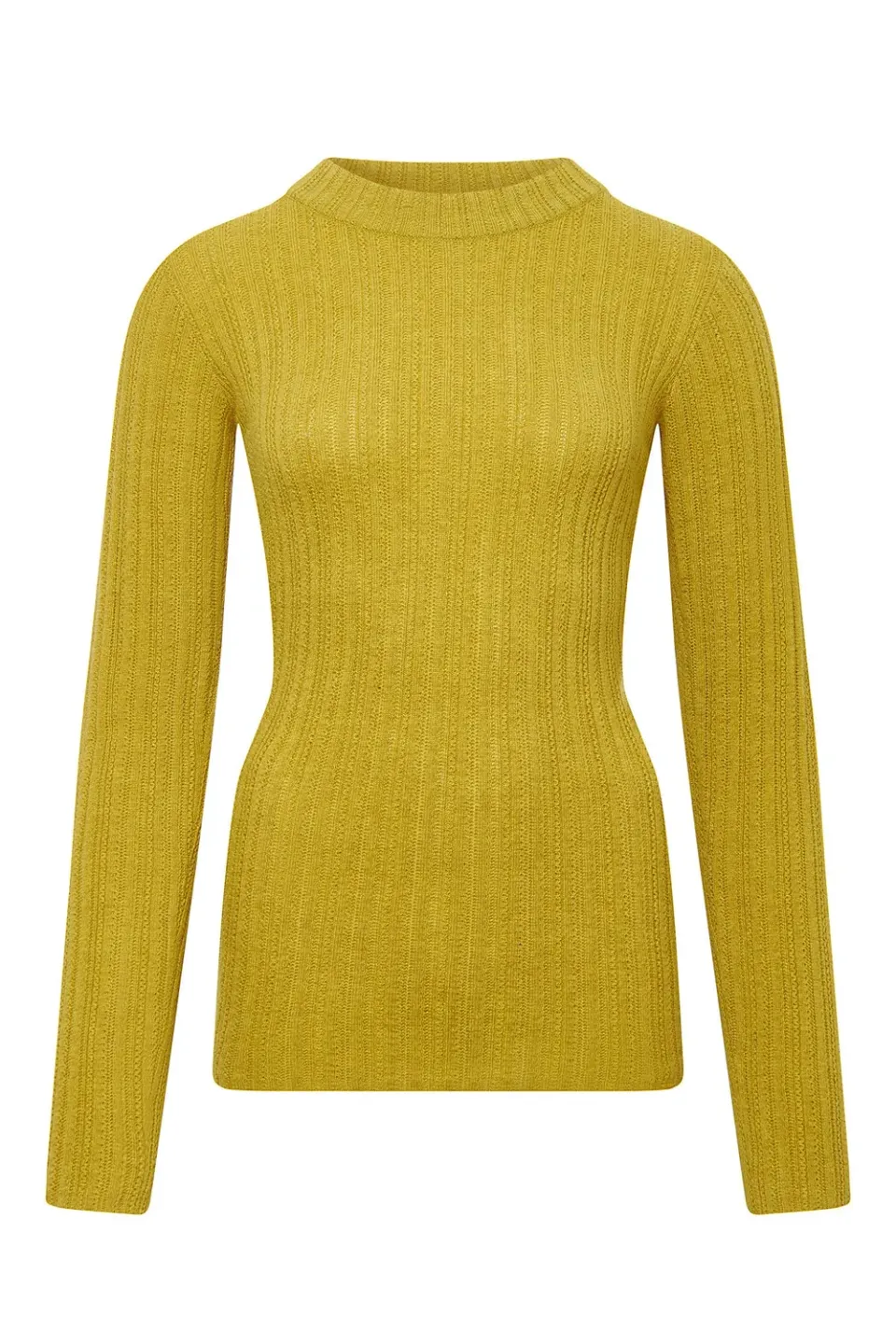 Komodo Lucky Pullover Senf Wolle Kaschmir Gr.38