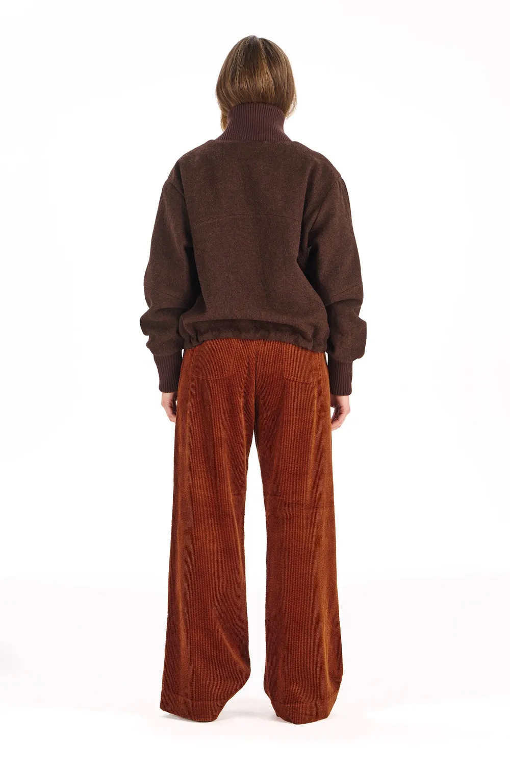 Komodo Anouck Mantel Schoko EUR 38 aus Wolle