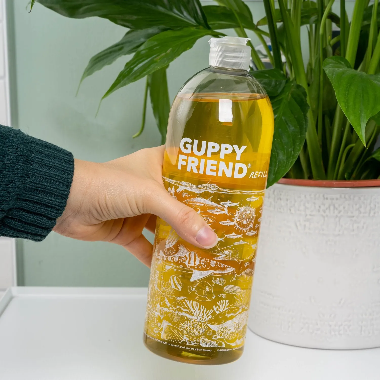 Guppyfriend Vollwaschmittel Waschmittel deutsch mikroplastikfrei