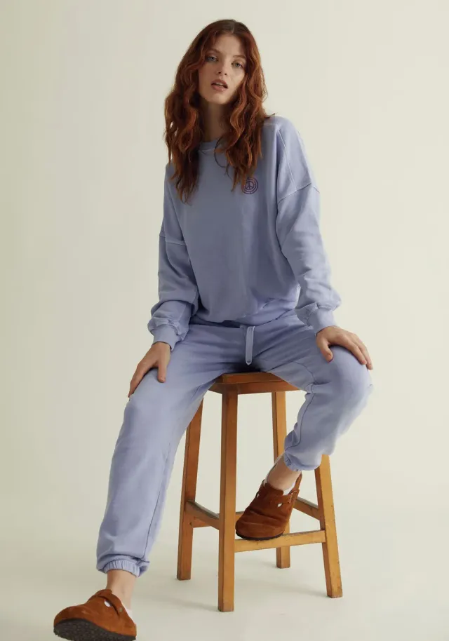 Komodo Evie Jogger Lavendel Bio-Baumwolle Damen