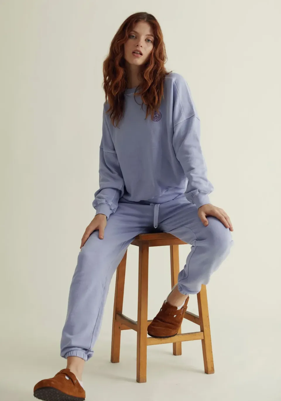 Komodo Evie Jogger Lavendel Bio-Baumwolle Damen