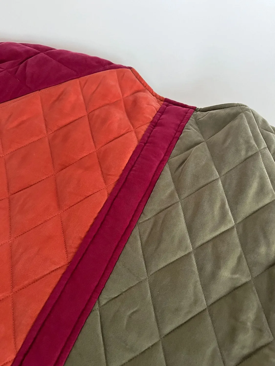 KOMODO LULU Cupro Jacke Multi Gr. 38 gesteppt
