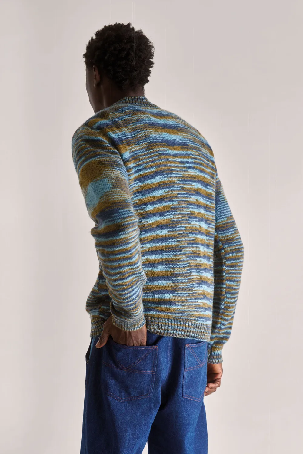 KOMODO TERUMA Pullover Navy Lammwolle