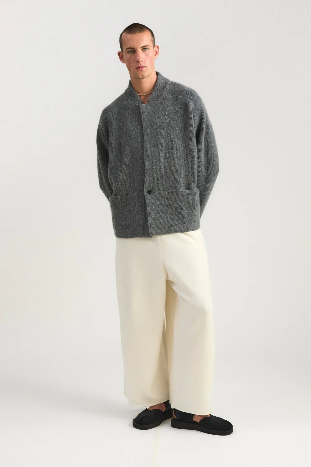 Oyuna Arun Jacke Slate Herren oversized