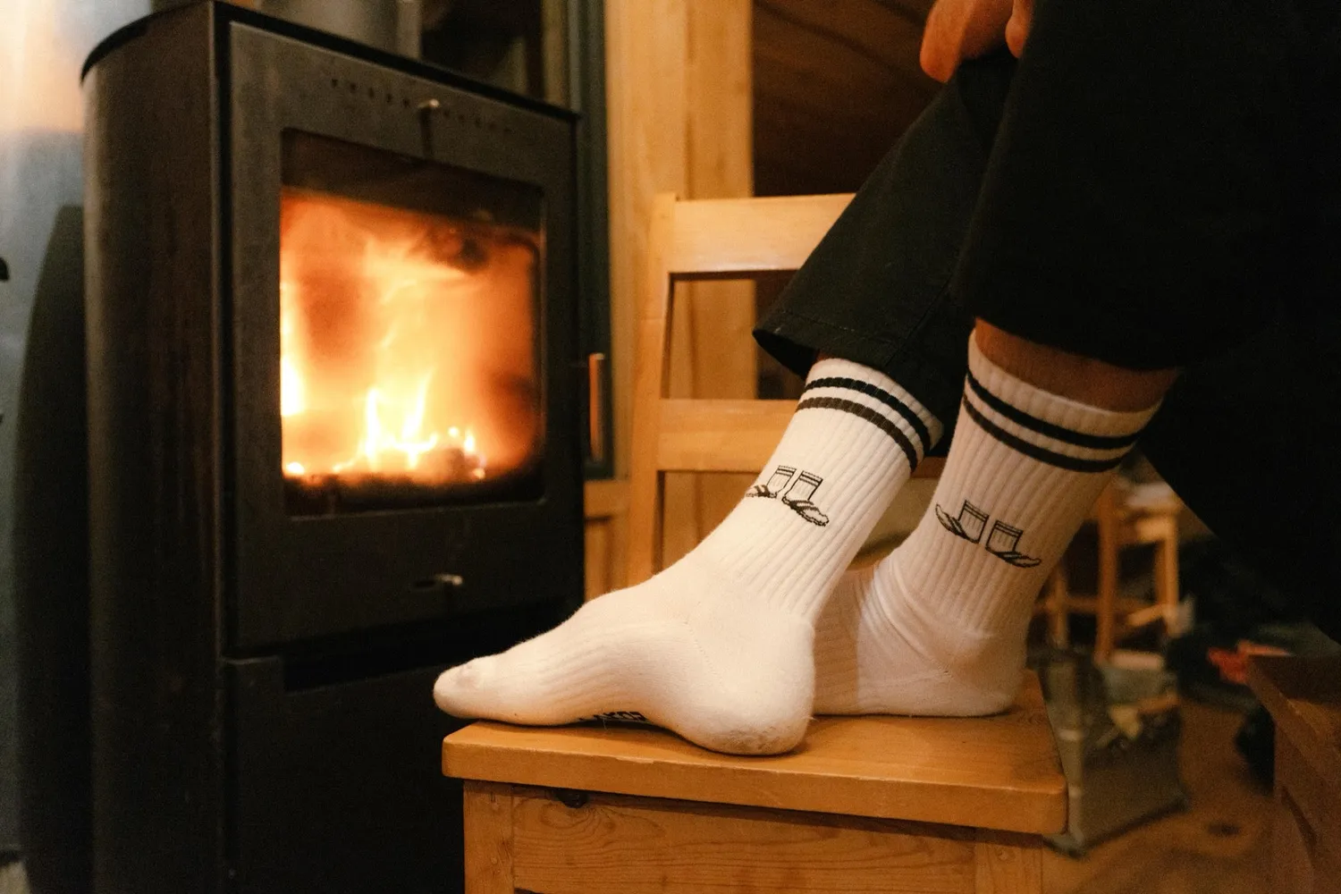 LAKOR Socks & Sandals Socken Weiß Bio-Baumwolle