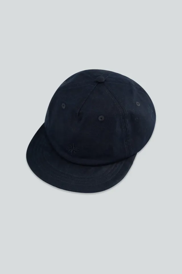 LAKOR Japanese Workers Wax Cap Navy Bio-Baumwolle