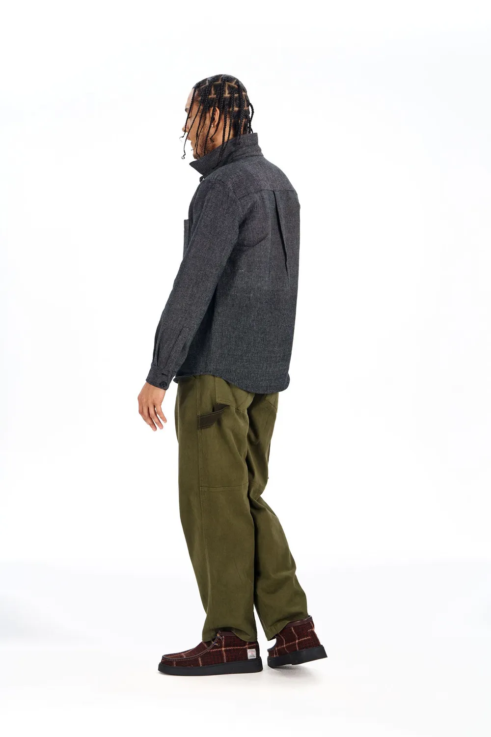 KOMODO THEO Arbeitshose Khaki Bio-Baumwolle Herren