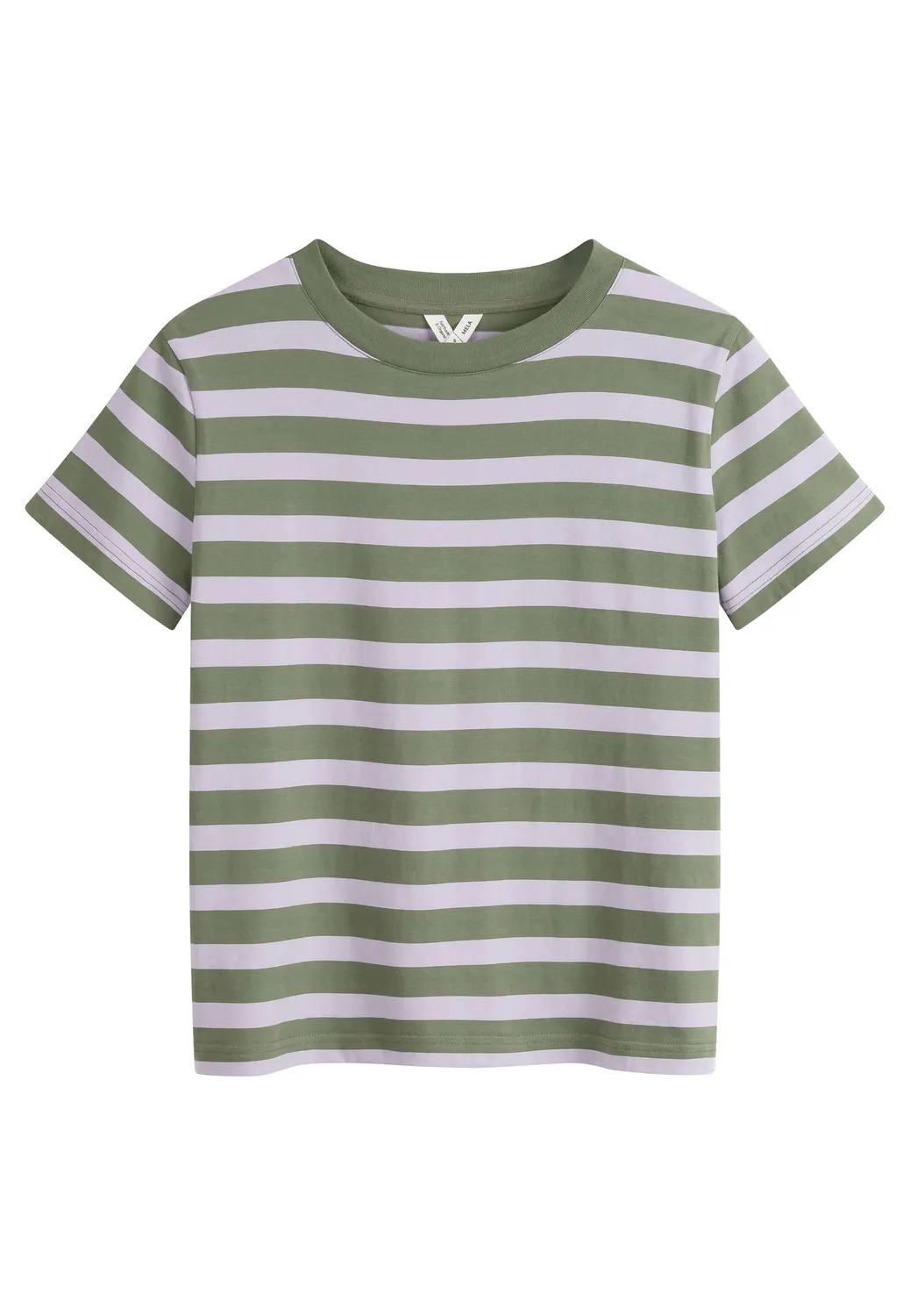MELA KHIRA Stripes T-Shirt marmeladen streifen Bio-Jersey