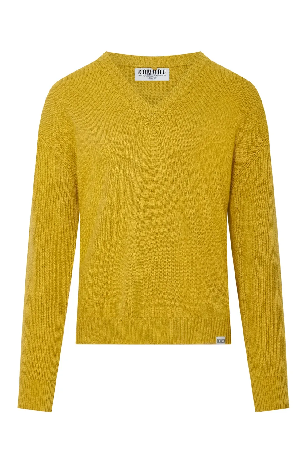 Komodo Wonder Pullover Senf Gr.38 Wollmix