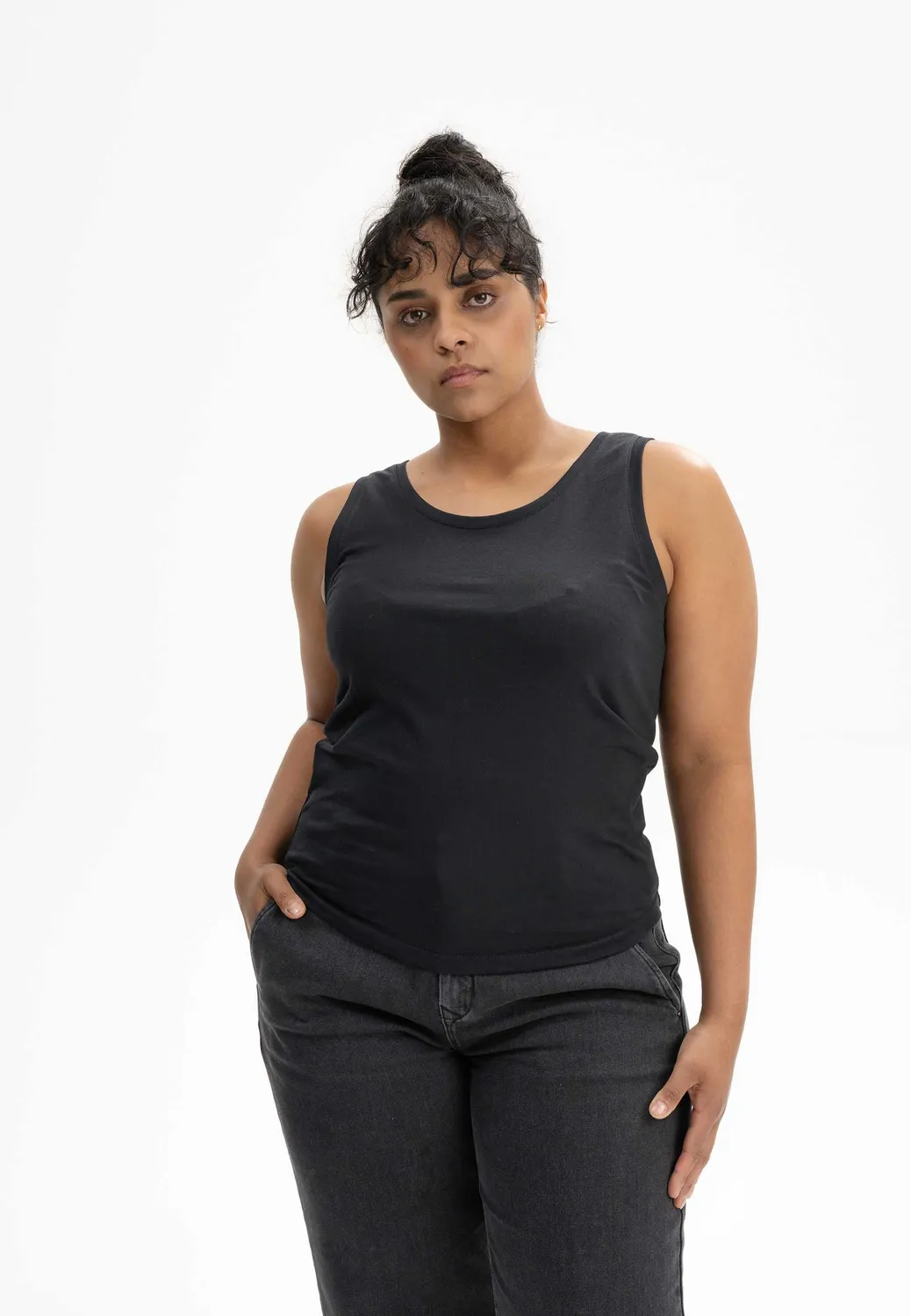 MELA Vanita Tanktop thymian Baumwolle