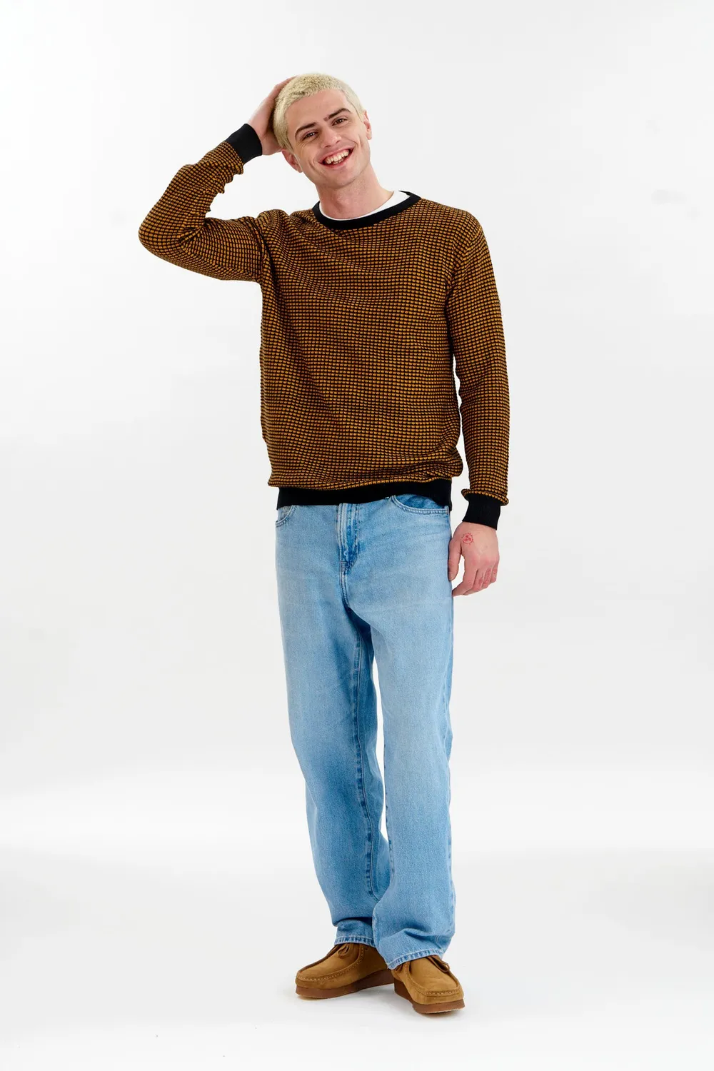 Komodo Hasan Pullover Schwarz L aus Bio-Baumwolle