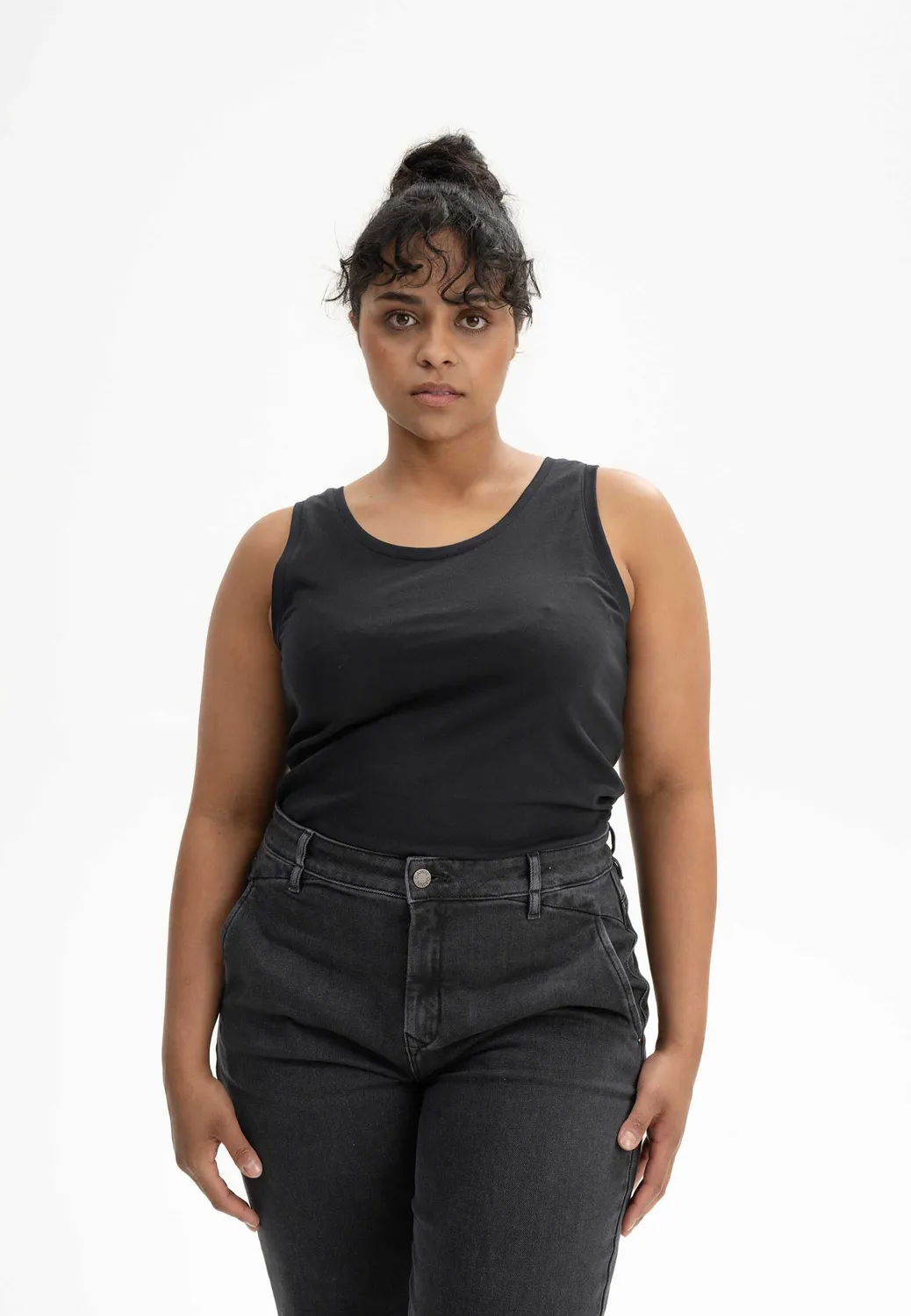 MELA Vanita Tanktop thymian Baumwolle
