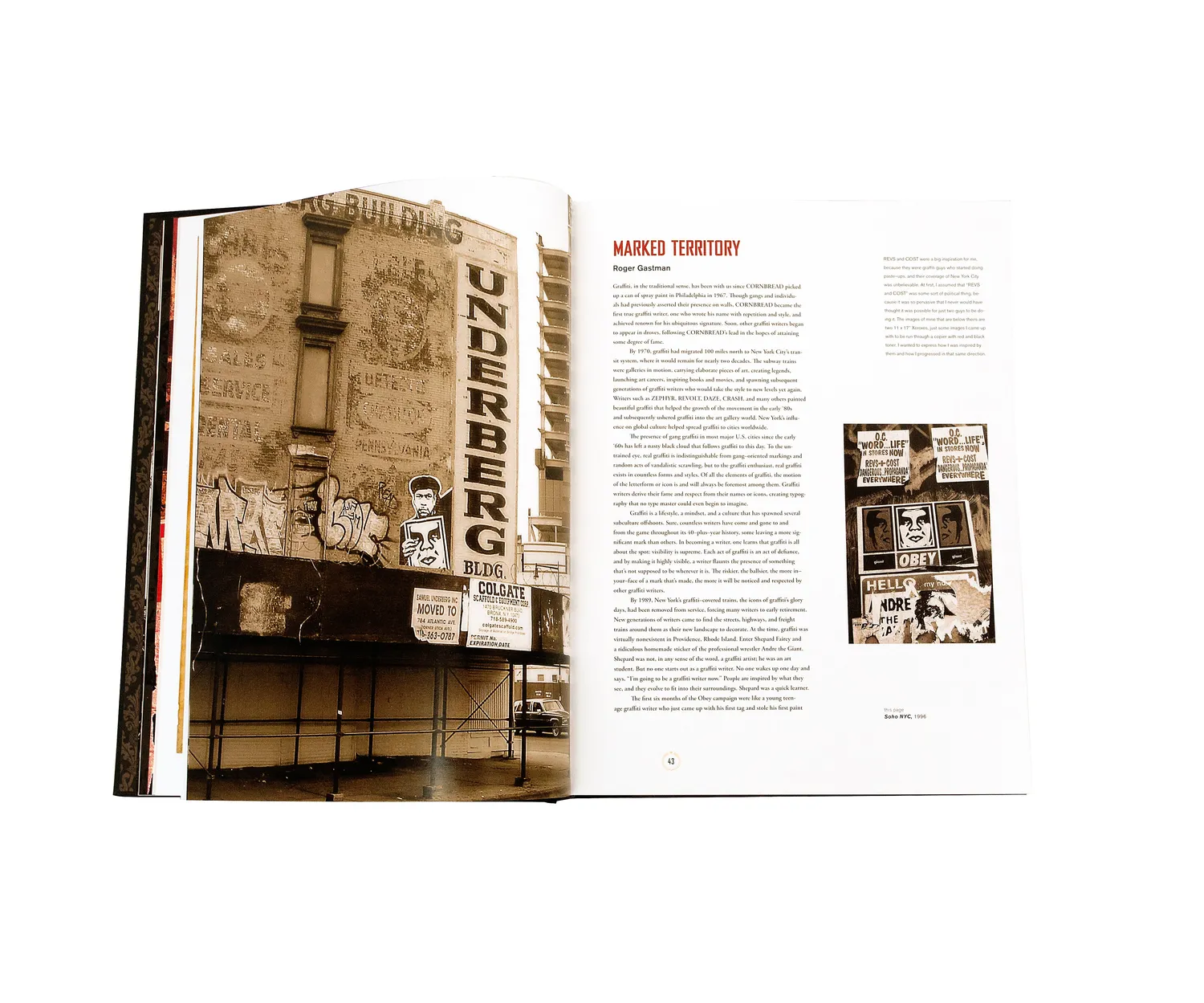 Obey Supply & Demand Buch 20 Jahre 446 Seiten signiert