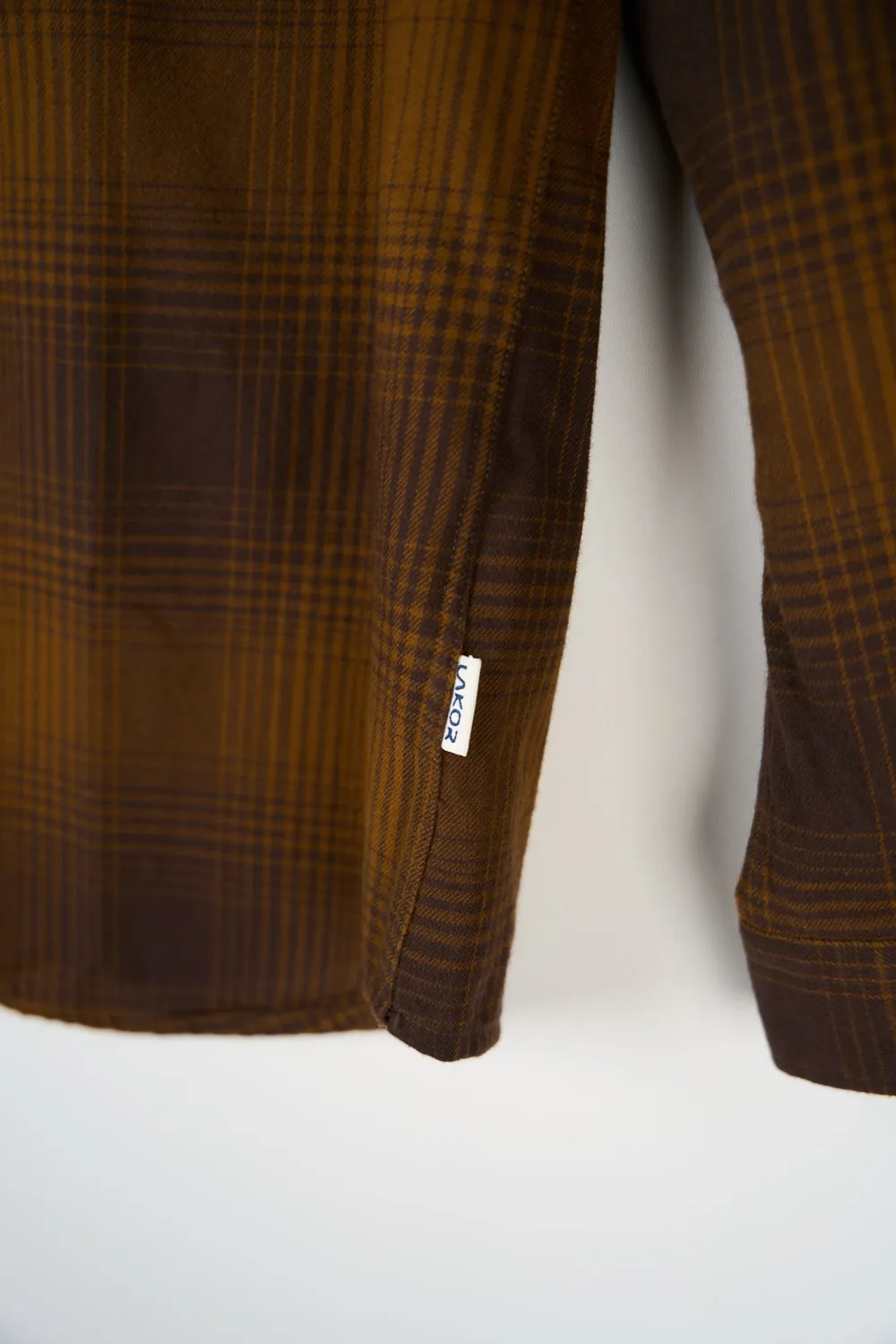 LAKOR Inca Unna Shirt Coffee Bean Karohemd