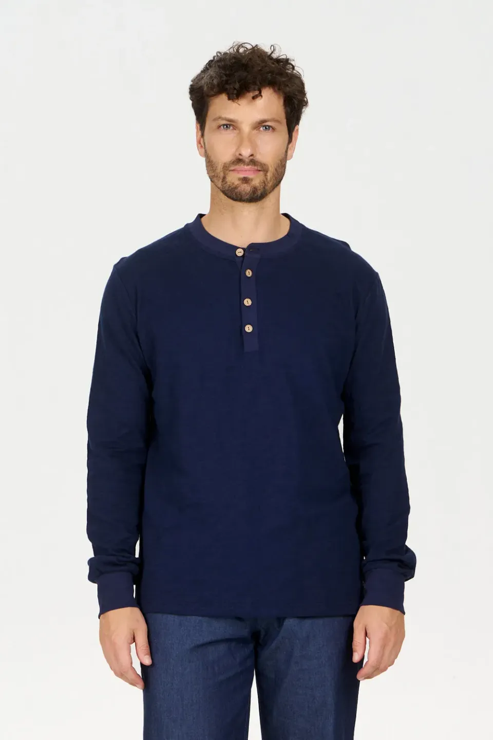 Komodo Arlo T-Shirt Navy Bio-Baumwolle