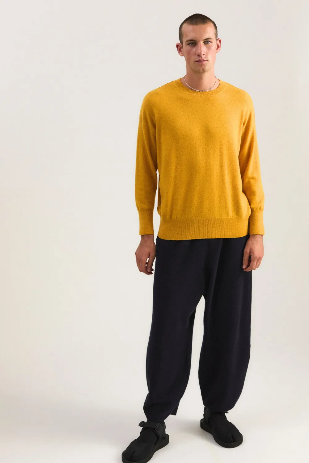 Oyuna Borte Sweater Pullover Amber Rundhals