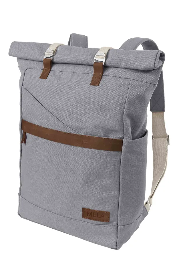MELA ansvar I Rucksack schwarz Canvas 14 Liter