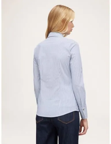 Motivi Hemdbluse gestreift Popeline Bluse Gr. 36