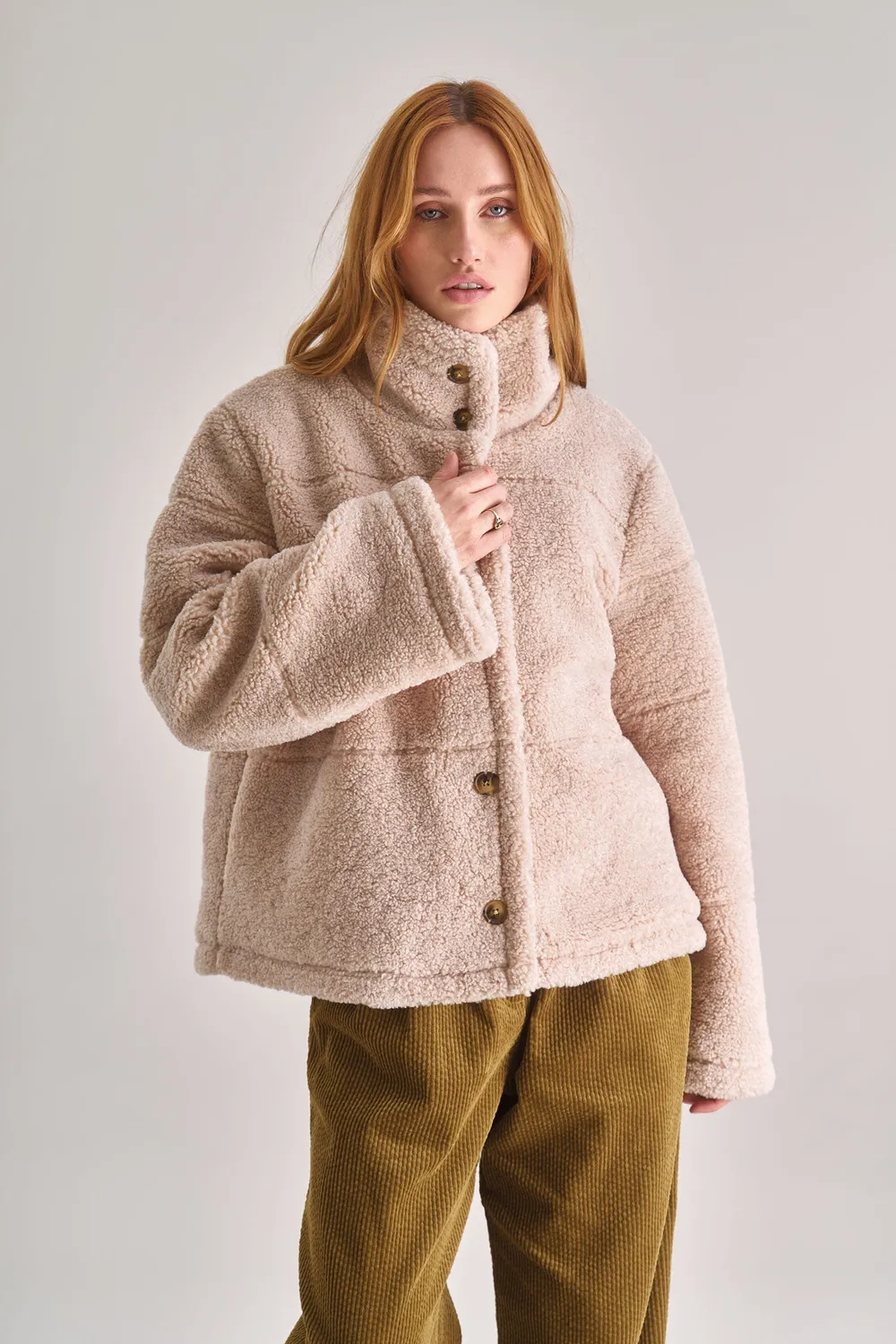 Komodo Isobel Jacke Sand Recycling-PET Gr.36-44