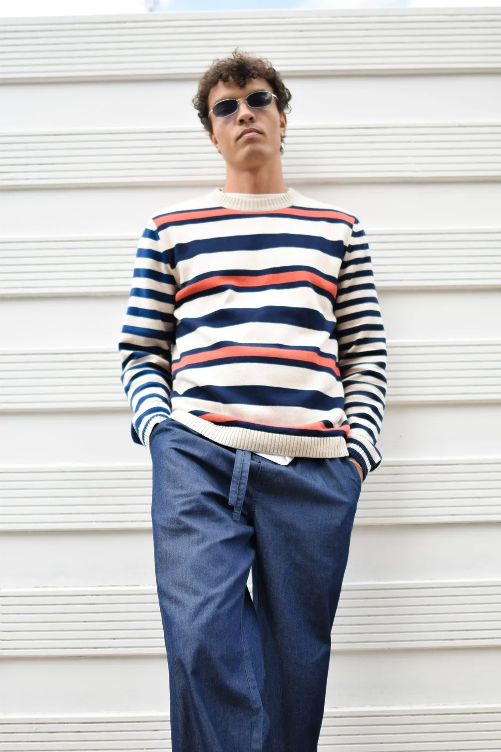 Komodo Mash Up Pullover Streifen Bio-Baumwolle