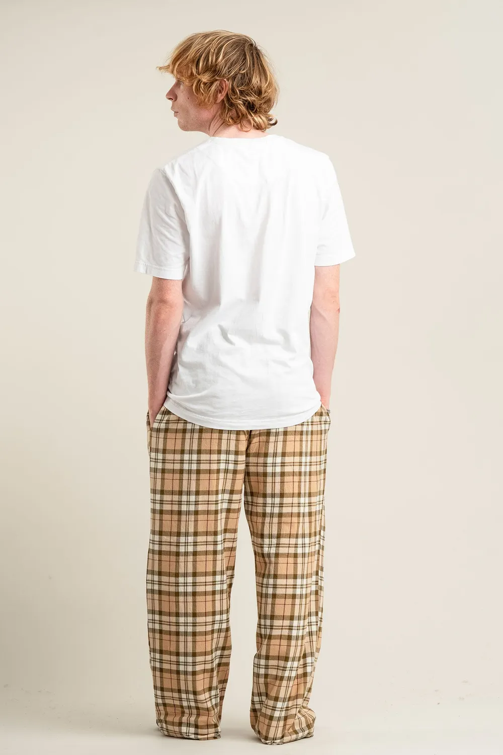 Komodo Jim Jam Pyjamahose Sand Bio-Baumwolle