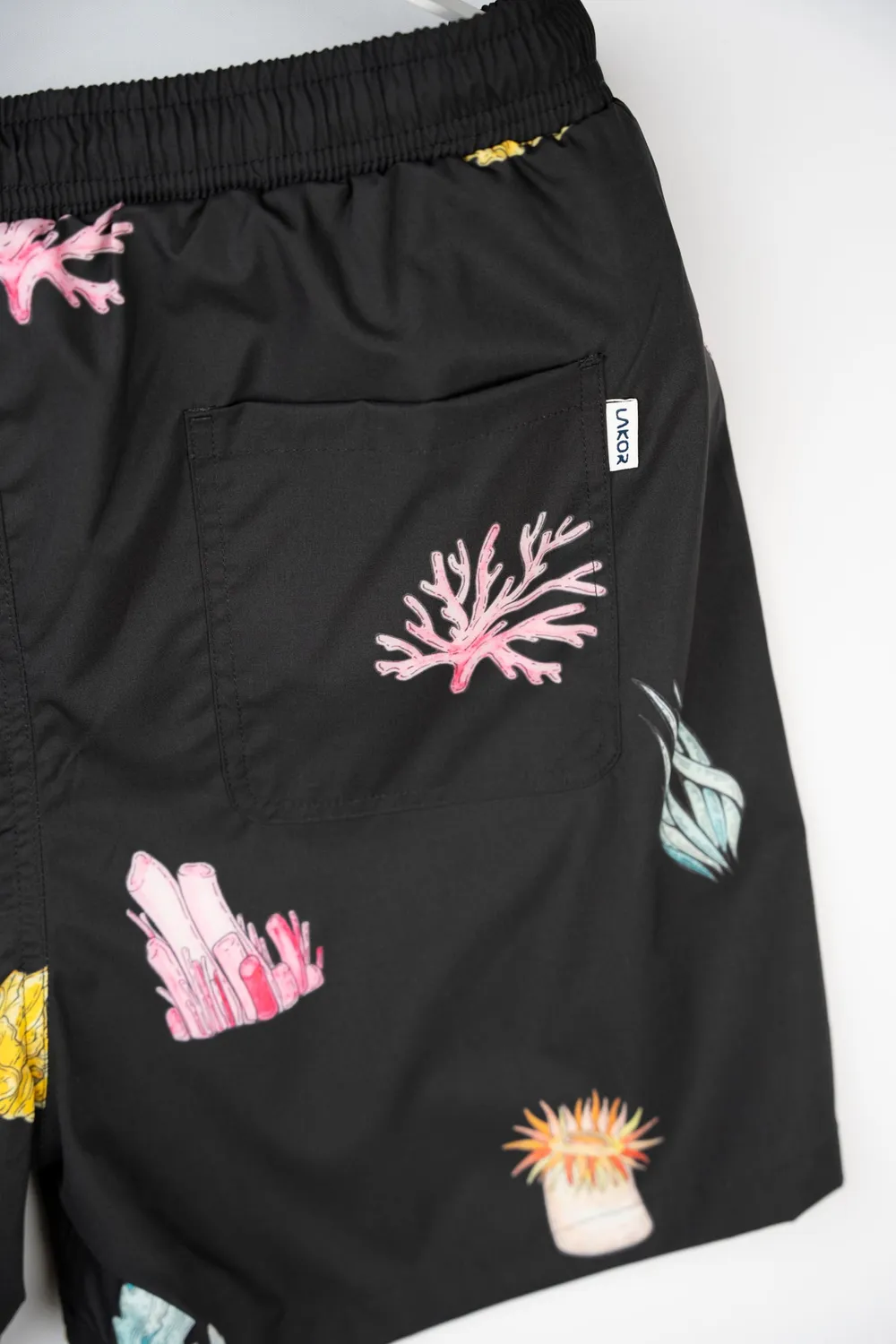 LAKOR Coral Swim Shorts Moonless Night Badeshorts